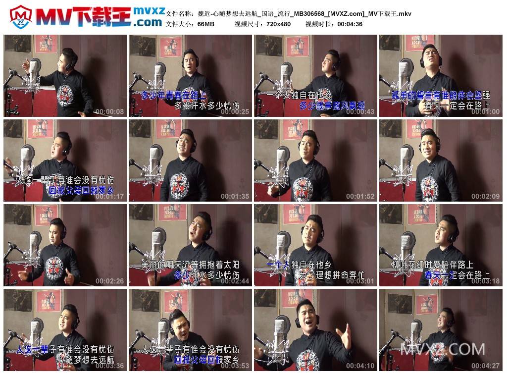 魏近-心随梦想去远航_国语_流行_MB306568